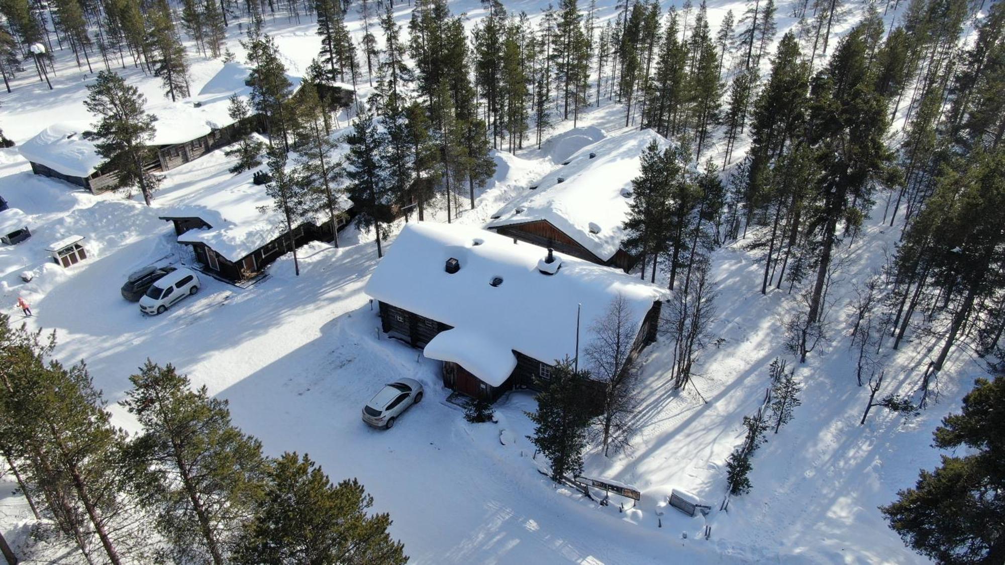 Kuukkeli Apartments Pikku-Hirvas Ja Porotokka Саариселькя Экстерьер фото
